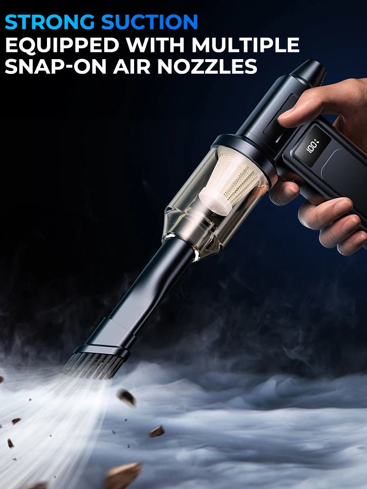 Turbo Jet Fan 100000RPM - Profesjonalna Dmuchawa Bezszczotkowa | 2x Baterie 21700