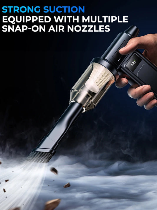 Turbo Jet Fan 100000RPM - Profesjonalna Dmuchawa Bezszczotkowa | 2x Baterie 21700